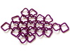 Chain links 3d printed Printed in purple strong and flexible
