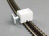 n scale flex track clamp set of 4 Gleisklammern 3d printed 