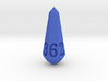 Obelisk dice numbered (d4 or d6) 3d printed 
