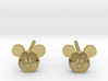 Mickey Mouse Earrings 3d printed 