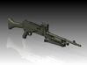 M240 General Purpose machine gun 1/18 3d printed 