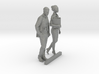 O Scale Walking Man & Woman 3d printed This is a render not a picture