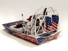 Airboat with cage in 1/87 - Part 1 3d printed Airboat "Airranger" with decals and photo-etched parts