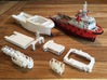 Lewek Kea, Hull (1:200, RC) 3d printed all parts to complete the model