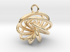 7-Knot Earring 15mm wide 3d printed 