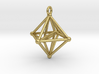 Hyperoctahedron Pendant 3d printed 