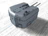 1/96 4.5"/45 (11.4 cm) QF MKVI Guns x2 3d printed 3d render showing product detail