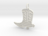 The Clyde Sparkle Western Boot Pendant 3d printed 