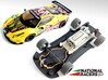3D Chassis - Carrera Ferrari 458 GT2 (Combo) 3d printed Chassis compatible with Carrera model (slot car and other parts not included)