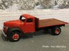 S scale 1/64 - Dodge truck flatbed 3d printed 