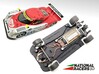 3D Chassis - FlySlot Riley MKXI (Combo) 3d printed Chassis compatible with Flyslot model (slot car and other parts not included)