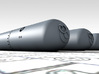 1/128 Royal Navy 21" MKVIII Torpedos x4 3d printed 3D Render showing product detail