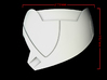 Iron Man Mark IV Shoulder Armor (Outer Left) 3d printed CG Render (Side Measurements)