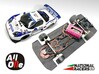Chassis - NINCO Honda NSX (Anglewinder - AiO) 3d printed Chassis compatible with NINCO model (slot car and other parts not included)