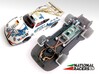 3D Chassis - Ninco Porsche 911 GT1 (Combo) 3d printed Chassis compatible with NINCO model (slot car and other parts not included)
