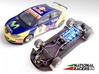 3D Chassis - SCX SEAT Leon WTCC 2005 (Inline) 3d printed Chassis compatible with SCX model (slot car and other parts not included)