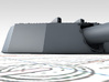1/600 HMS Colossus Class 1910 12" MKXI Guns x5 3d printed 3D render showing Turret Detail