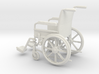 Wheelchair 01. 1:11 Scale 3d printed 