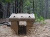 Concrete base for a signal 3d printed Concrete base on Pipestone Pass