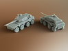 Rooikat 76 South African armoured Scale: 1:285 3d printed 