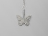 MonikerMi Butterfly 3d printed Sterling silver (Chain not included)