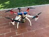 GPS+Compass module support for drones 3d printed 