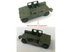 M1165 Humvee Armor 3d printed If molded into original model, cut away doors as shown