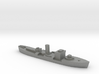 HMS Gloxinia corvette 1:1800 WW2 3d printed 
