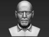 Walter White from Breaking Bad bust 3d printed 
