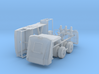 1/87th Pneumatic Tire Roller 3d printed 