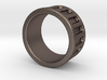 Groove Ring Band 10mm 3d printed 