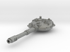 28mm T-72 style turret coax stubber 3d printed 