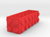 Custom LEGO-inspired brick 6x2x2 3d printed 