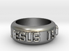 Jesus is Lord Ring 3d printed 