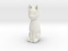 Cat statuette, 1:12 scale, 3cm tall 3d printed 