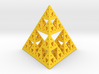 Sierpinski Tetrahedron 3d printed 