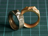 Triangulated Ring - 19mm 3d printed 
