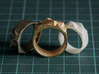 Triangulated Ring - 18mm 3d printed 
