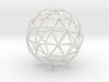 geodesic 2V full sphere 3d printed 