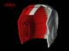 Iron Man Helmet - Head Right Side (Large) 1 of 4 3d printed CG Render (Head Right with Head Left)