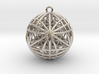 Tantric Star of Awesomeness Pendant 2"  3d printed 