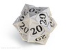 Starry All 20's version - Novelty D20 gaming dice 3d printed 