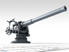 1/150 German 8.8 cm/45 (3.46") SK L/45 Guns x4 3d printed 3D render showing product detail