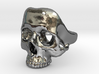 Skull Ring (fine) 3d printed 