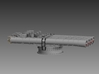 Soviet 4 tube torpedo launcher 1/100 3d printed 
