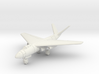 (1:200) Arado Ar Projekt II w/ V-tail (Gear down) 3d printed 