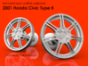 2001 Honda Civic Type R Cufflinks 3d printed 