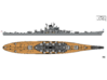 1/700 USS Kentucky BBAA-66 Superstructure (G) 3d printed 