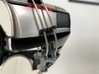 1:8 BTTF DeLorean Exhaust pipes 3d printed Picture of the painted exhaust