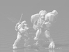 Starcraft 1/60 Ghost Nuclear Weapon Launching Pose 3d printed 